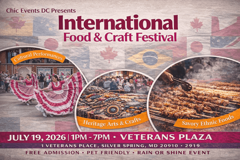 International Food and Craft Festival flyer